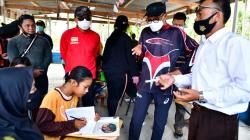 Tertinggal, Anak Pulau Lanjukang Makassar Sudah Bisa Baca Tulis