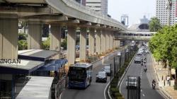 TransJakarta Tabrak Separator di Gandaria, Polisi : Korban Jiwa Nihil