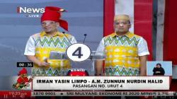 Debat Pilkada Makassar di iNews TV, Irman-Andi Tekan Biaya dengan Digitalisasi