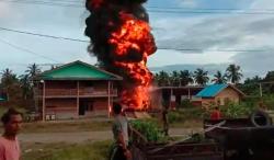 SPBU di Mentawai Meledak dan Terbakar, 1 Korban Luka-luka