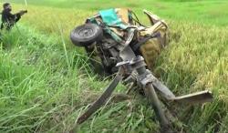 Kecelakaan Maut Truk Ditabrak Kereta Api Gaya Baru Malam di Jombang, 2 Tewas