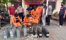 Pencurian Baterai Tower di Denpasar Terungkap, Pelakunya Teknisi Operator<