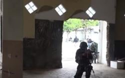 Video Latihan Operasi Pertempuran Kota di Lampung