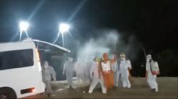 Pemakaman Mantan Bupati Wajo Viral di Medsos, Terapkan Protokol Covid