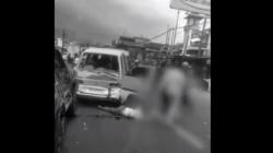 Video Truk Tabrak 4 Mobil dan Motor di Sumedang, 1 Orang Tewas