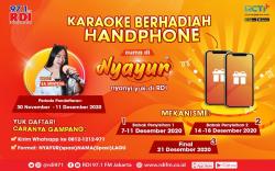 Karaoke Berhadiah Smartphone di Radio RDI Senin-Jumat Jam 12.00? Yuk, Daftar 