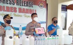 Operasi Cipta Kondisi, Polisi Sita 359 Liter Arak Bali Jelang Pilkada<