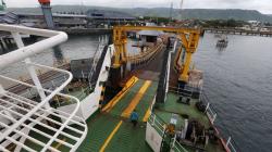 Suasana Sepi Pelabuhan Ketapang karena Pandemi Covid-19