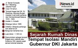  Infografis Rumah Dinas Gubernur Anies Sarat Sejarah