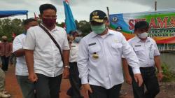 Pascabanjir, Gubernur Babel Kunjungi Sawah Desa Kepoh Toboali