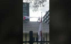 Video Viral Pengibaran Bendera Bintang Kejora di KJRI Melbourne, Ini Respons Istana