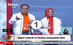 Hitungan Cepat Pilkada Makassar, Ramdhan Pomanto-Fatmawati Unggul
