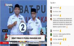 Debat Pilwali Makassar Digelar di Jakarta, Warga Perang Komentar di YouTube<