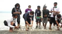 Lestarikan Alam Bawah Laut Nusa Penida, Bupati Suwirta Adopsi Karang di Desa Ped