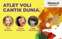 Infografis 5 Atlet Voli Paling Cantik di Dunia