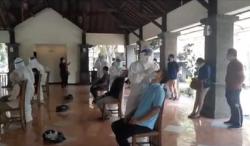 Reaktif Covid, Ratusan Anggota KPPS Pilwalkot Makassar Jalani Tes Swab