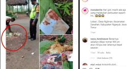 Viral Kembang 7 Rupa Berceceran di Jalan, Ada Nama dengan Tetesan Darah<