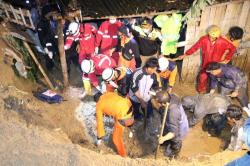 Longsor di Lereng Gunung Lawu, 1 Tewas Tertimbun <