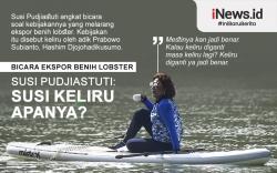 Infografis Susi Bicara Ekspor Benur