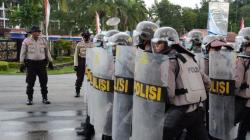 Siap Amankan Pilkada, Satuan Sabhara Polres Bengkayang Latihan Dalmas