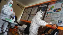 Petugas KPPS Kota Makassar Jalani Swab Test