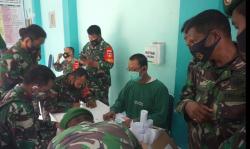 Swab Test Jelang Pengamanan Pilkada, Prajurit TNI di Pekalongan Tak Tahan Geli dan Nyeri