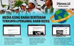 Infografis Media Asing Ramai Beritakan Tewasnya 6 Pengawal Habib Rizieq