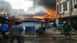 Kebakaran di Batam, Puluhan Rumah Hangus Diduga akibat Korsleting Listrik