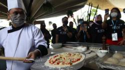 Peserta Buyers ICTM Ikuti Cooking Class dan Lomba Membuat Pizza