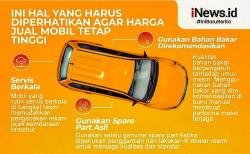 Infografis 5 Tips agar Harga Jual Kembali Mobil Tinggi