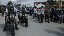Ridwan Kamil Keliling Naik Motor Tinjau Pilkada Kabupaten Bandung<