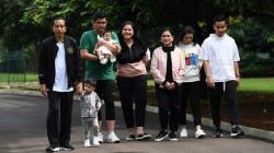 Long Weekend, Jokowi Berkumpul Bersama Keluarga di Istana
