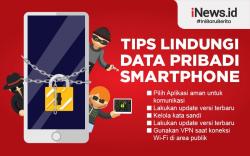Infografis Melindungi Data Pribadi pada Smartphone