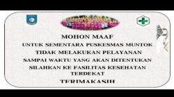 Pegawai Positif Covid-19, Pelayanan Puskesmas Muntok Ditutup Sementara 