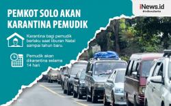 Infografis Pemkot Solo Akan Karantina Pemudik