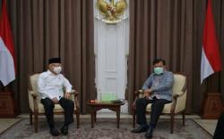 Ma’Ruf Amin Bertemu JK, Bahas Pertemuan Ulama 