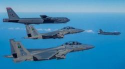 Jet Tempur Arab Saudi Kawal 2 Pesawat Pengebom B-52 AS, Kode Keras untuk Iran