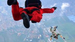 Aksi Terjun Free Fall Prajurit Yontaifib 2 Marinir