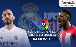 Infografis Real Madrid Vs Athletic Bilbao