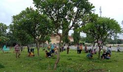 Tak Pakai Masker, Puluhan Warga di Probolinggo Dihukum Bersihkan Makam 