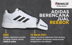 Infografis Adidas Berencana Jual Reebok Tahun Depan