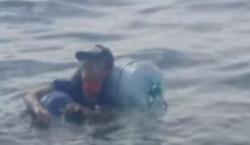 Video Pemuda di Balikpapan Nekat Berenang Pakai Galon Seberangi Laut ke Malang