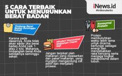 Infografis Tips Menurunkan Berat Badan