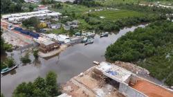 Pengerjaan Jembatan Senilai Rp25,9 Miliar yang Ambruk Molor, Waktu Diperpanjang