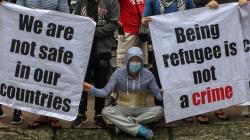 Imigran Unjuk Rasa Minta Diberangkatkan ke Australia hingga Kanada