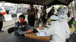 Massa Aksi 1812 Jalani Rapid Test