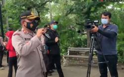 Video Massa Aksi 1812 Tak Gubris Imbauan Rapid Test Polisi