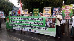 Surati Jokowi, Massa PUI Minta Dibentuk TPF Independen Kasus Penembakan 6 Laskar FPI 