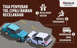 Infografis Penyebab Tol Cipali Rawan Kecelakaan