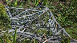 Menara SUTET Roboh di Ungaran Barat, Tidak Ada Korban Jiwa